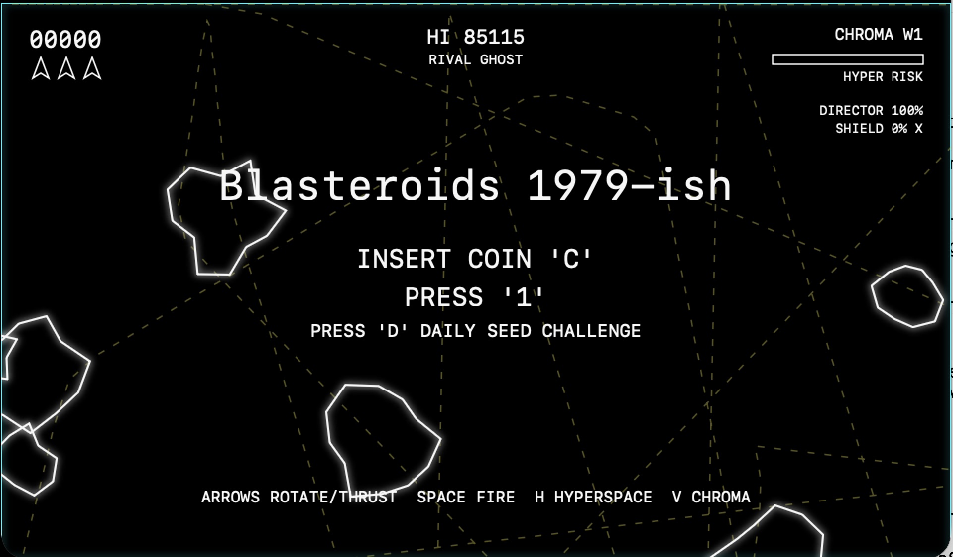 Aster-Oids gameplay screenshot