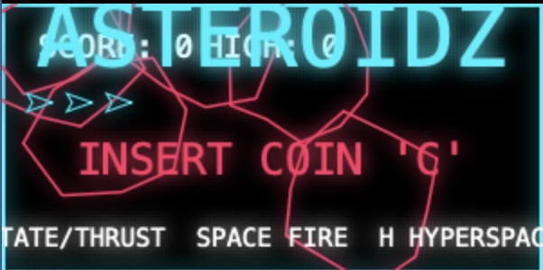 Asteroids Anonymous gameplay screenshot